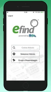 eFind Mobile screenshot 1