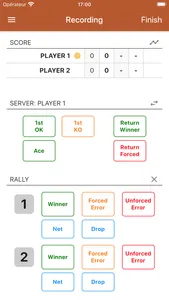 Tennis • Tracker screenshot 1