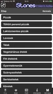 Stones Étterem és Pizzéria screenshot 0