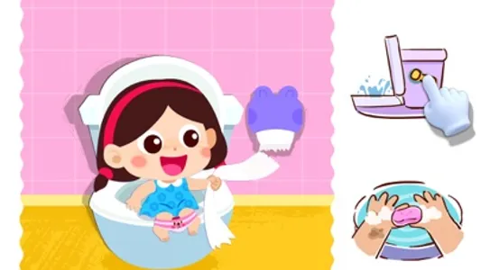 Baby Panda’s Potty Training screenshot 3