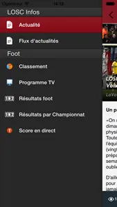 LOSC Infos screenshot 1