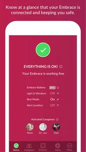 Alert for Embrace watch screenshot 2