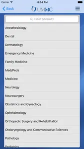 UMMC 4Referrals screenshot 1