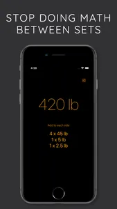 PlateCalc Barbell Calculator screenshot 3