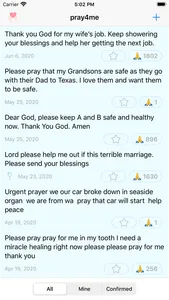 pray4me - prayer requests screenshot 0