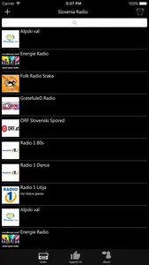 Slovene Radio screenshot 0