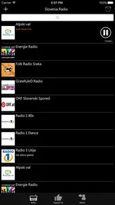 Slovene Radio screenshot 1