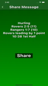 GAA Score screenshot 2