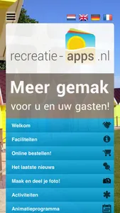 Recreatie-App screenshot 1