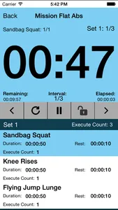 Flexible Interval Timer for Training & Workouts screenshot 0