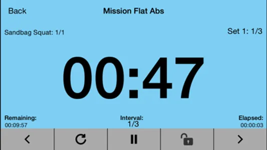 Flexible Interval Timer for Training & Workouts screenshot 4