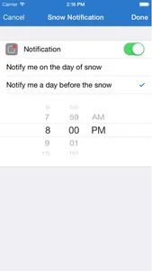 Will it Snow? - Notifications screenshot 4