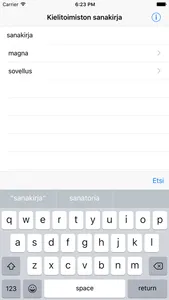 Kielitoimiston sanakirja screenshot 0
