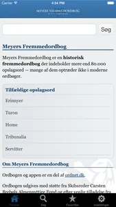 Meyers Fremmedordbog screenshot 0