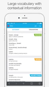 Finnish – English Dictionary screenshot 2