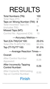 SART: Sustained Attention to Response Task screenshot 2