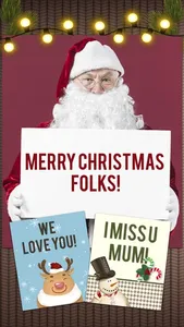 Merry Christmas Card Maker screenshot 1