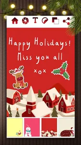 Merry Christmas Card Maker screenshot 4