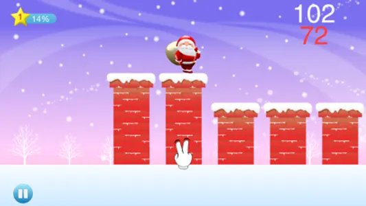 Aha Santa Jump screenshot 1