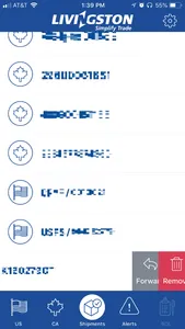 Livingston Shipment Tracker screenshot 2