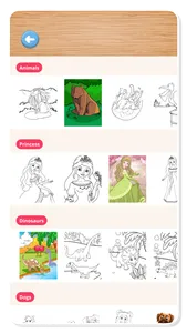 Coloring book drawings color screenshot 1