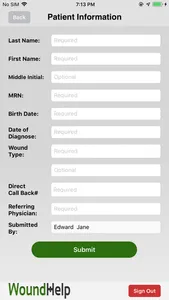WoundHelp screenshot 2
