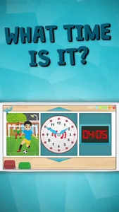 Time Telling Fun for school Kids Learning Game for curious boys and girls to look, interact, listen and learn screenshot 2