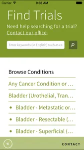 SCI Cancer Clinical Trials screenshot 3