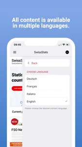 SwissStats screenshot 3