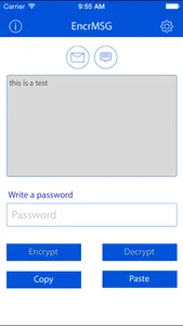 EncrMSG screenshot 0