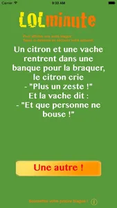 LOLminute : blagues (French jokes) screenshot 0