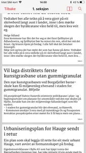 Os & Fusaposten eAvis screenshot 2