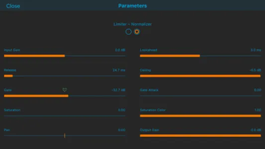 Limiter - Audio Processor screenshot 2