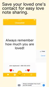 CheeseBall - Love Notes screenshot 0