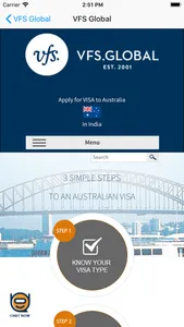 VFS Global screenshot 4