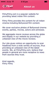 Filmy Filmy screenshot 1