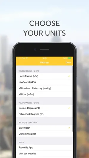 Easy Weather - Use your barometer screenshot 2