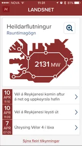 Landsnet screenshot 0