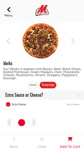 Monster Pizza Ordering App screenshot 3