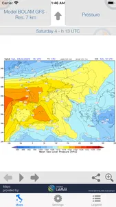 Atmosphere WRF screenshot 1