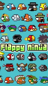 Flappy Ninja - Create Your Own Original Bird ! screenshot 0