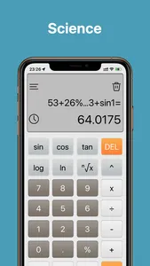 Scientific Calculator RedCrab screenshot 1