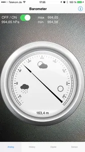 Barometer plus Altimeter screenshot 1