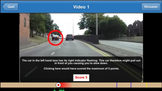 Driving Theory 4 All - Hazard Perception Videos Vol 2 for UK Driving Theory Test - Free screenshot 3