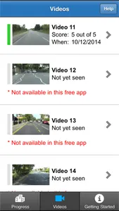 Driving Theory 4 All - Hazard Perception Videos Vol 3 for UK Driving Theory Test - Free screenshot 2