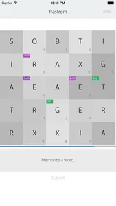 Memoword screenshot 2