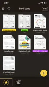 My Scans PRO, pdf scanner app screenshot 1