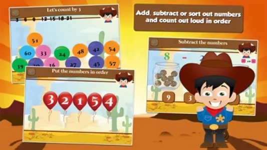 Cowboy Kid Goes to School 1 screenshot 1