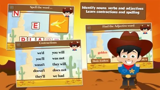 Cowboy Kid Goes to School 1 screenshot 4