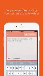Confesster - Anonymous Confessions & Secrets screenshot 0